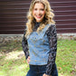 Western Buckle Strap Top - She Chester