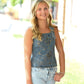 Western Buckle Strap Top - She Chester