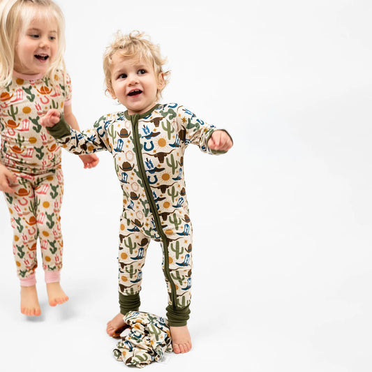 Howdy Western Bamboo Onesie