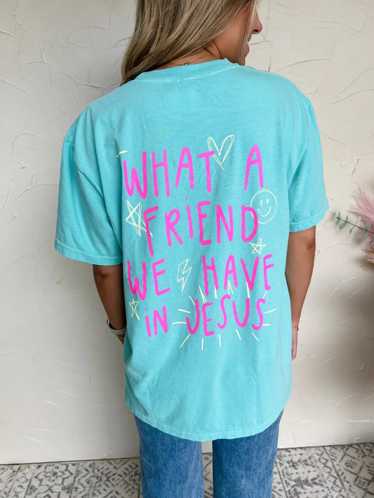 What A Friend We Have in Jesus Tee - She Chester