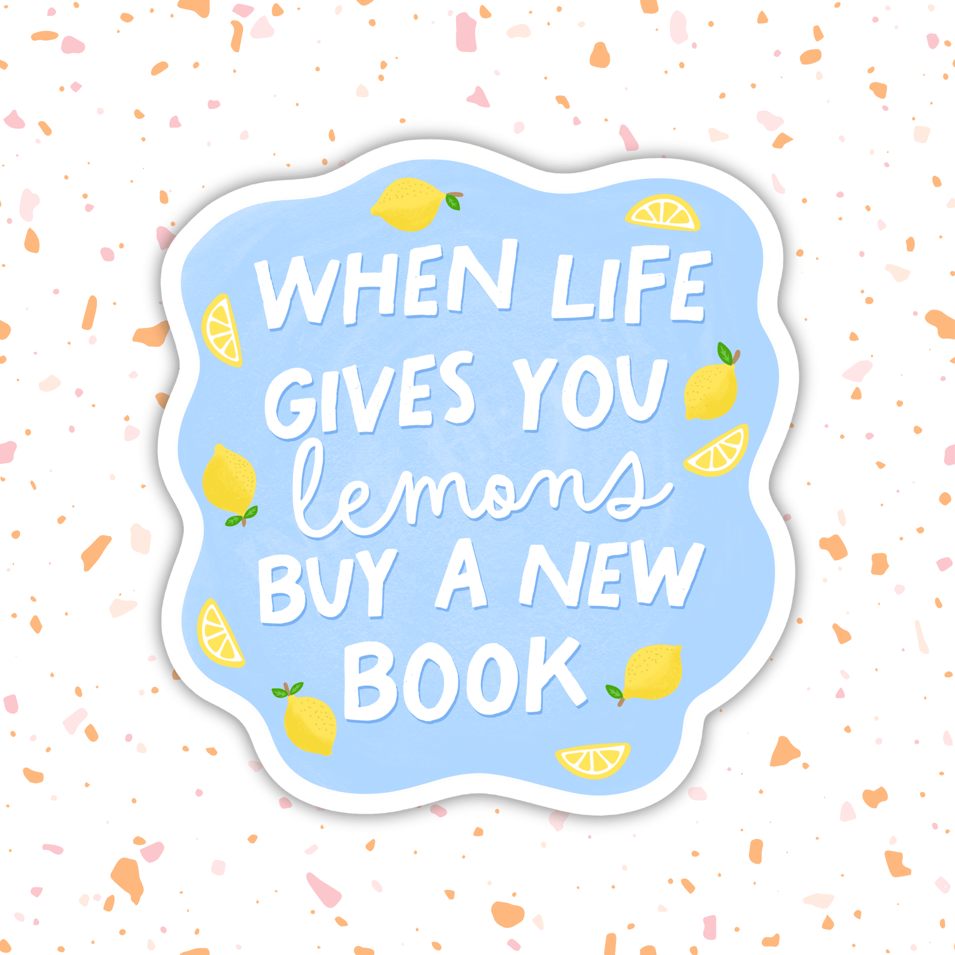 When Life Gives You Lemons Vinyl Sticker : 2.5" - She Chester
