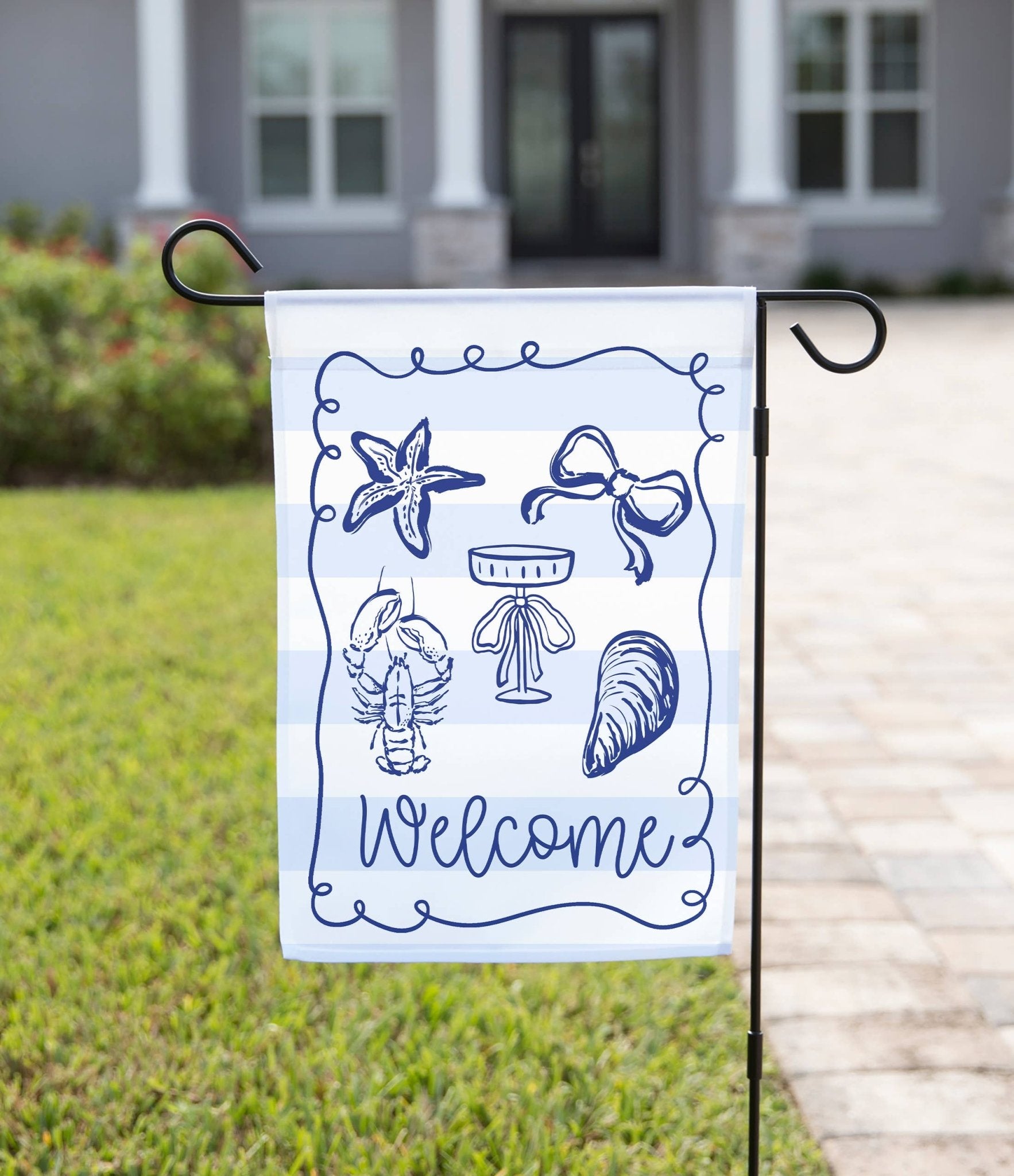 Whimsical Coastal Doodles: 12" x 18" - She Chester