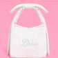 White Bow Purse - She Chester