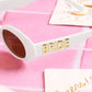 White Bride Sunglasses - She Chester