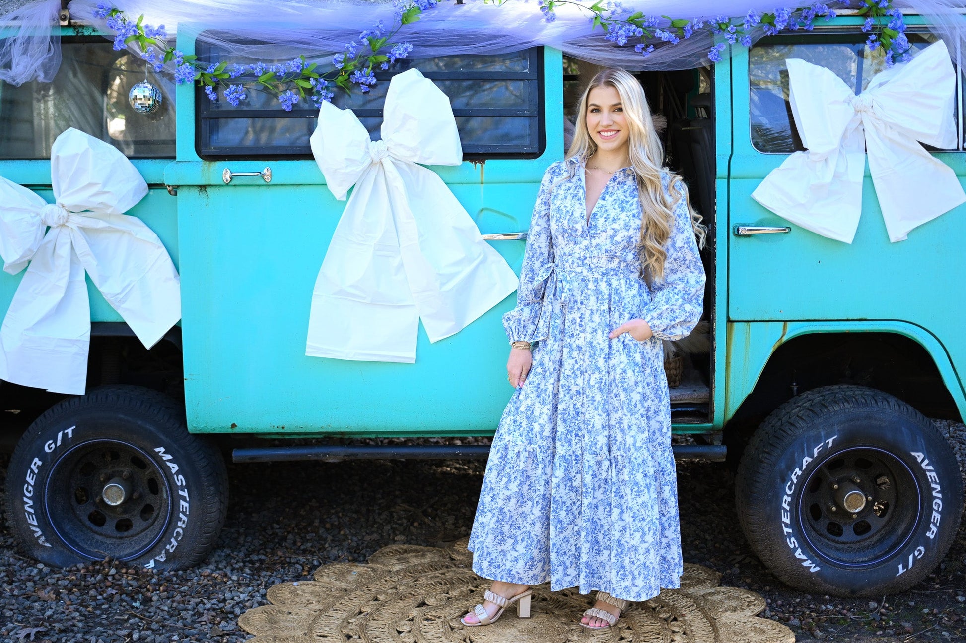 Williamsburg Blue Maxi - She Chester