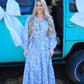 Williamsburg Blue Maxi - She Chester