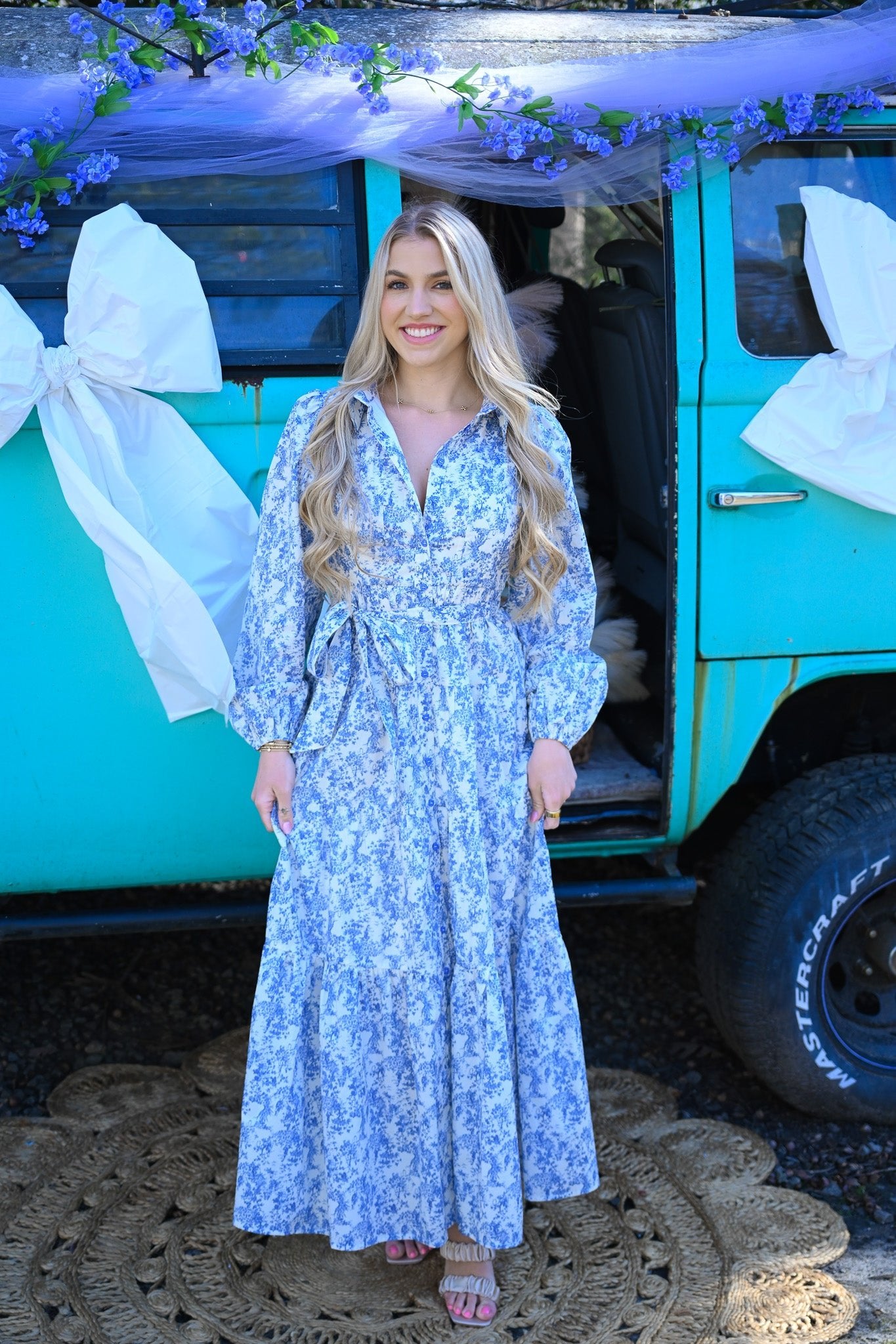 Williamsburg Blue Maxi - She Chester