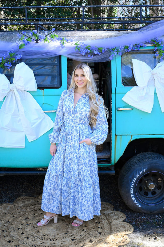 Williamsburg Blue Maxi - She Chester