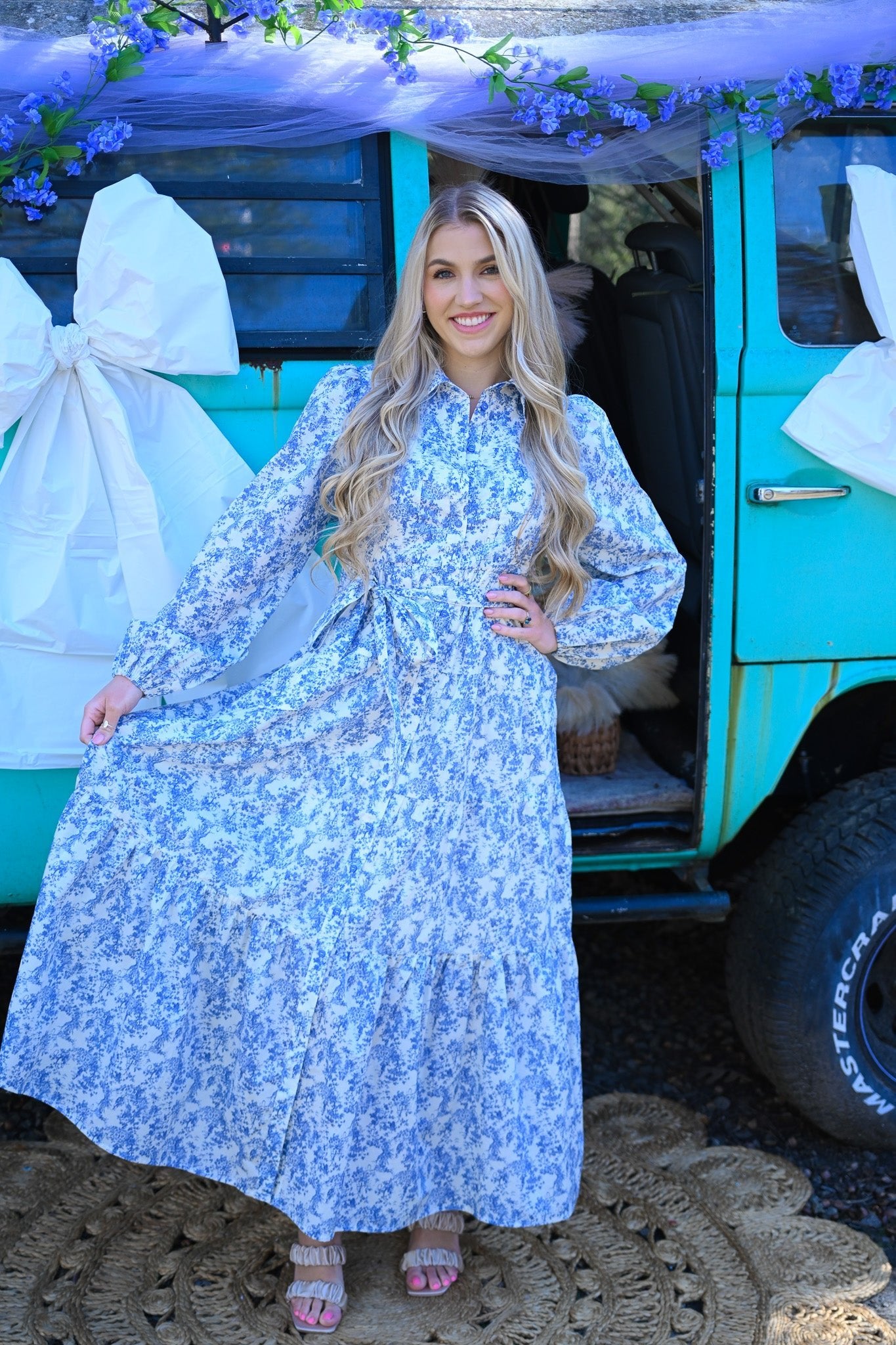 Williamsburg Blue Maxi - She Chester
