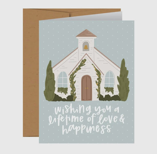 Wishing A Lifetime Of Happiness Card - She Chester