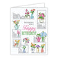 Wishing you a Happy Retirement Bookshelves Greeting Card - She Chester