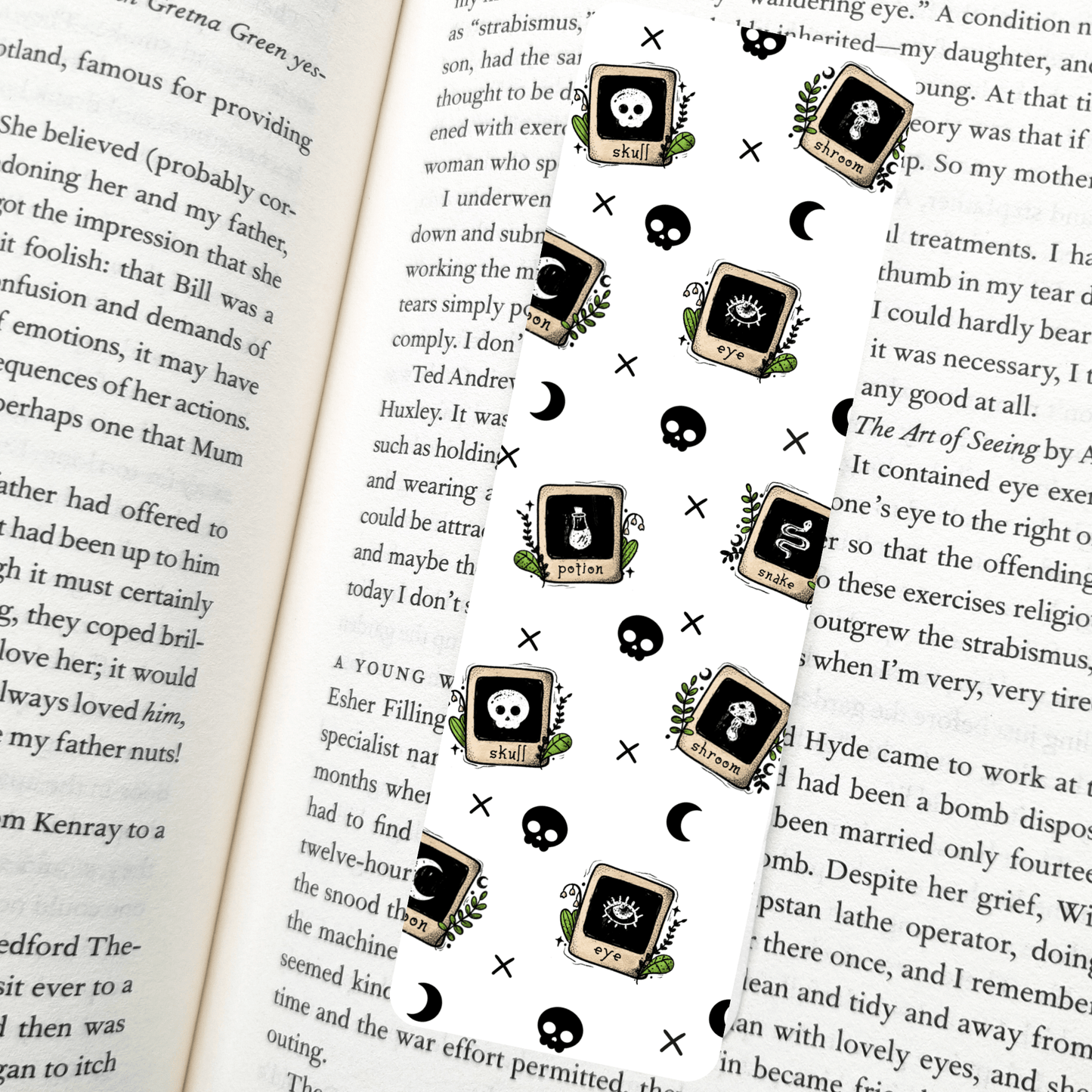 Witchy Tarot Bookmark – Soft Matte Laminated - She Chester