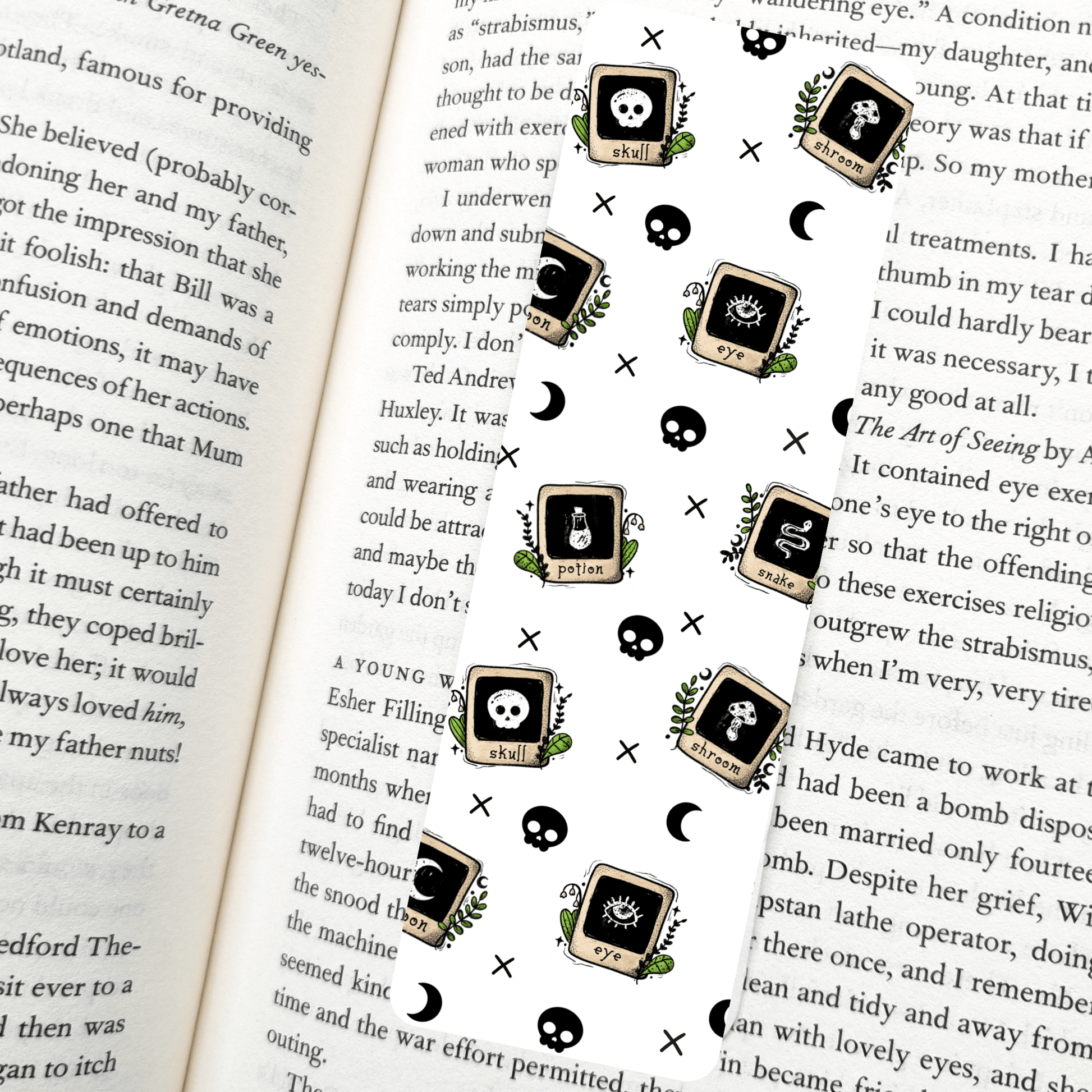Witchy Tarot Bookmark – Soft Matte Laminated - She Chester
