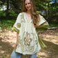 Woodstock Green Mini Dress - She Chester