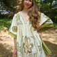 Woodstock Green Mini Dress - She Chester