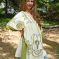 Woodstock Green Mini Dress - She Chester