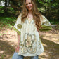 Woodstock Green Mini Dress - She Chester