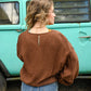 Work For It Brown Top - She Chester