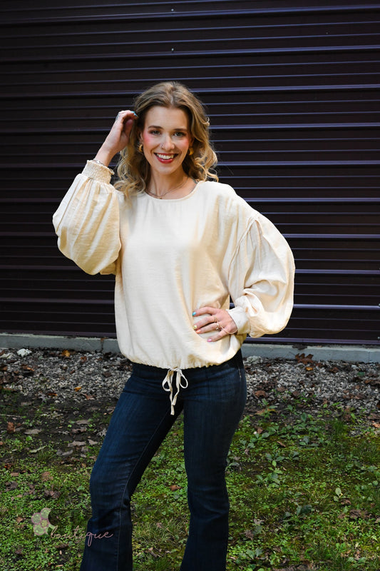 Work For It Oatmeal Top - She Chester