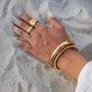 Wren Gold Coil Bracelet - 99 - She Chester