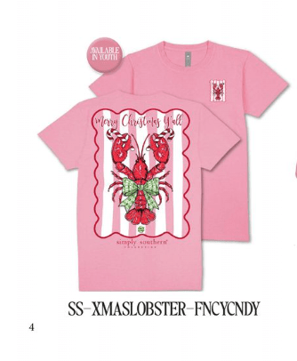 Xmas Lobster Tee - She Chester