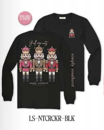 Yall are Nutz LS Tee - She Chester