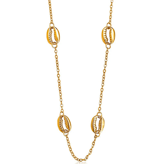 Yasmine Shell Choker Necklace - She Chester