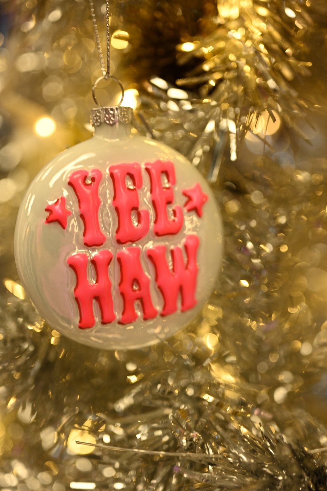 Yee Haw Ornament - She Chester