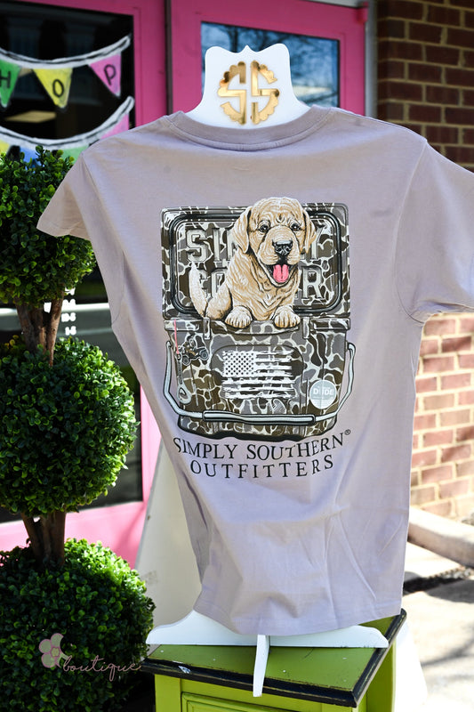 Yellow Lab Cooler Mineral Wash Tee - She Chester