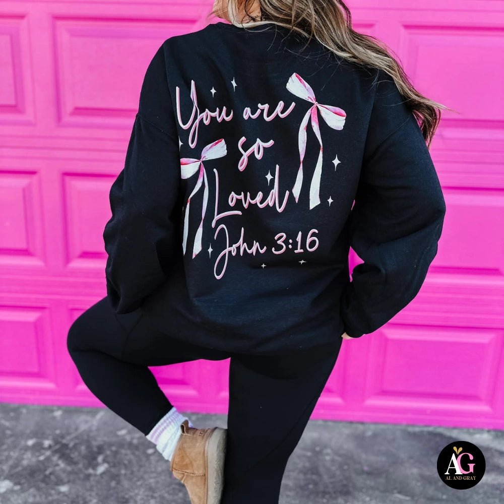 You Are So Loved Crewneck - She Chester