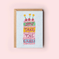 You Take The Cake! Thank You Congrats Cake Greeting Card - She Chester