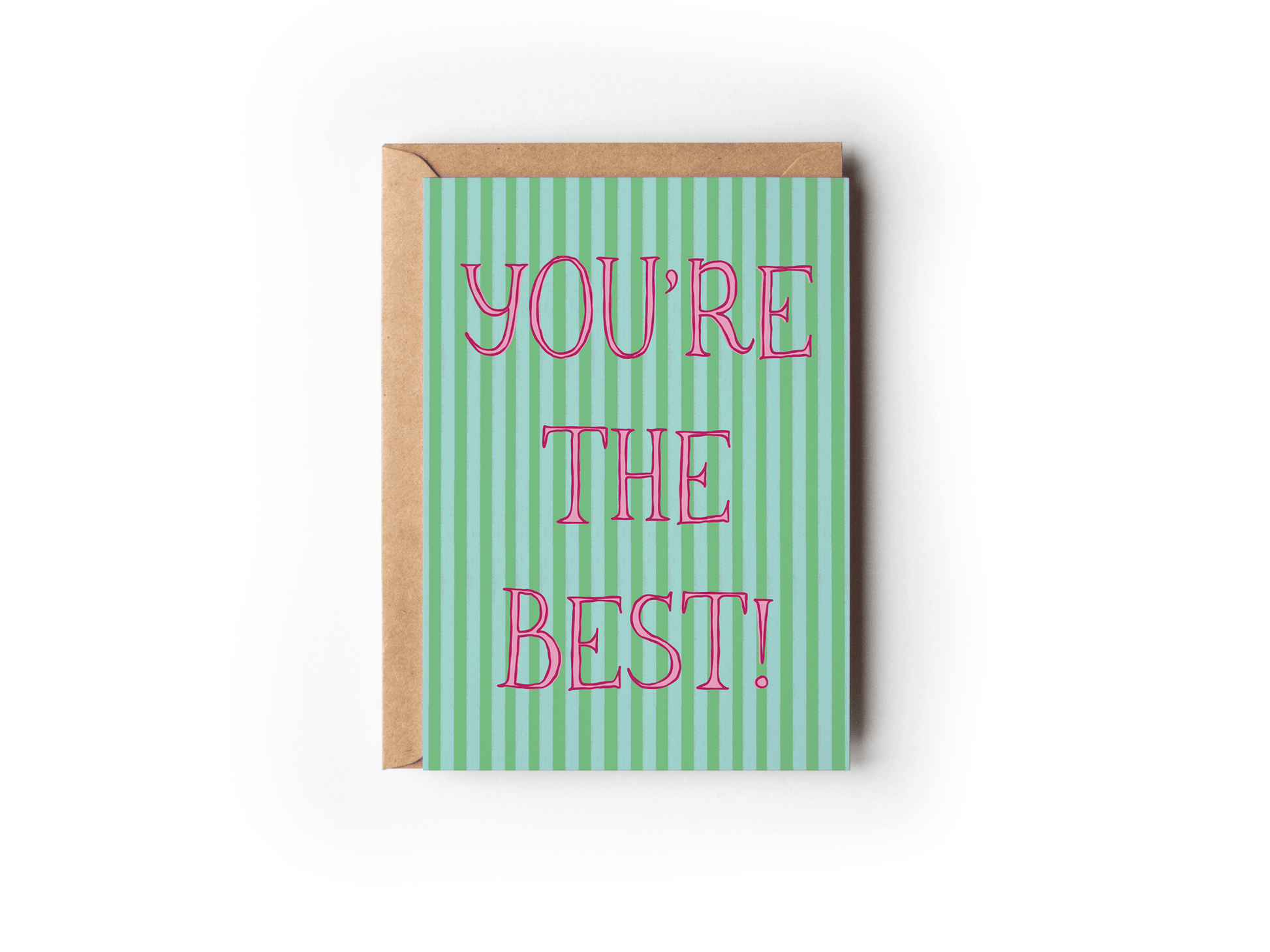 You're The Best! Appreciation Thank You Greeting Card - She Chester