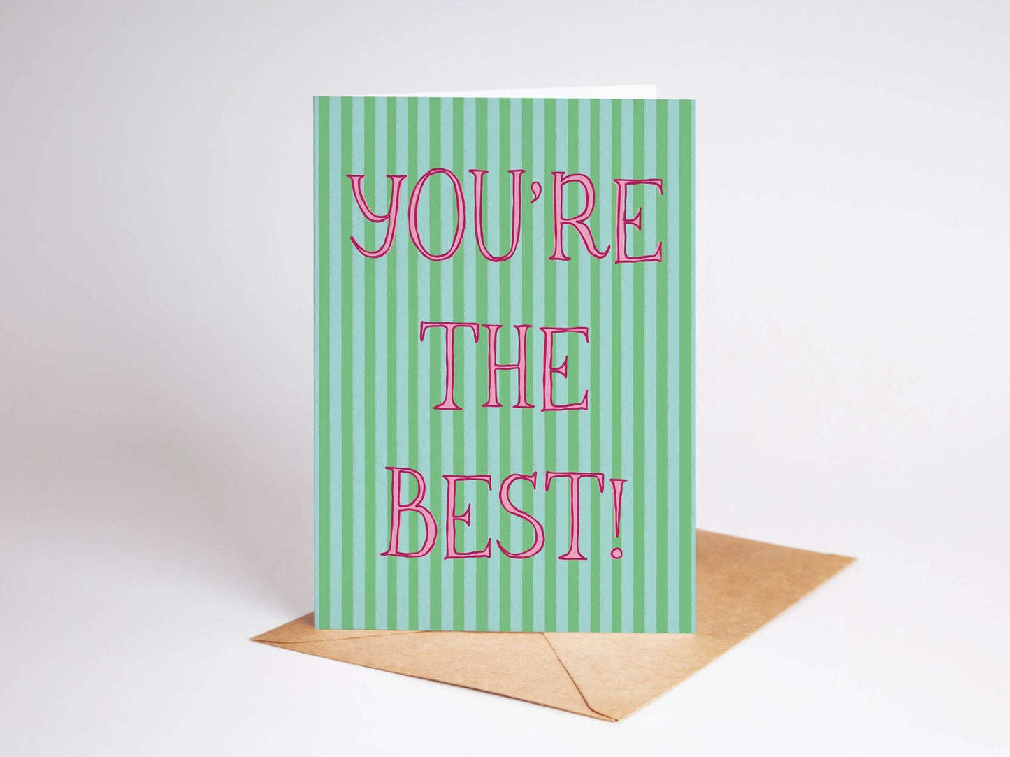 You're The Best! Appreciation Thank You Greeting Card - She Chester