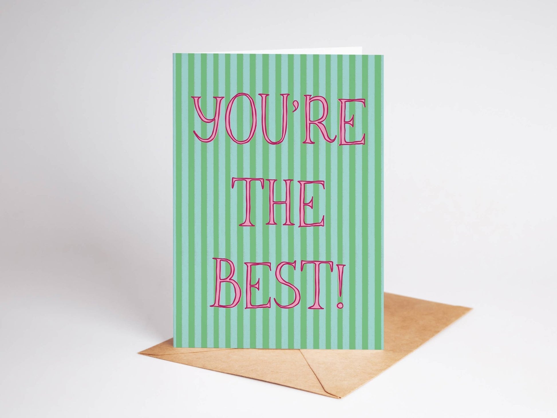 You're The Best! Appreciation Thank You Greeting Card - She Chester