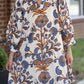 Zahra Brown Floral Dress - She Chester