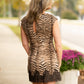 Zenith Zebra Lace Dress - She Chester