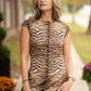 Zenith Zebra Lace Dress - She Chester