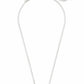 013342 Elisa Necklace Rhodium Ivory MOP - She Chester