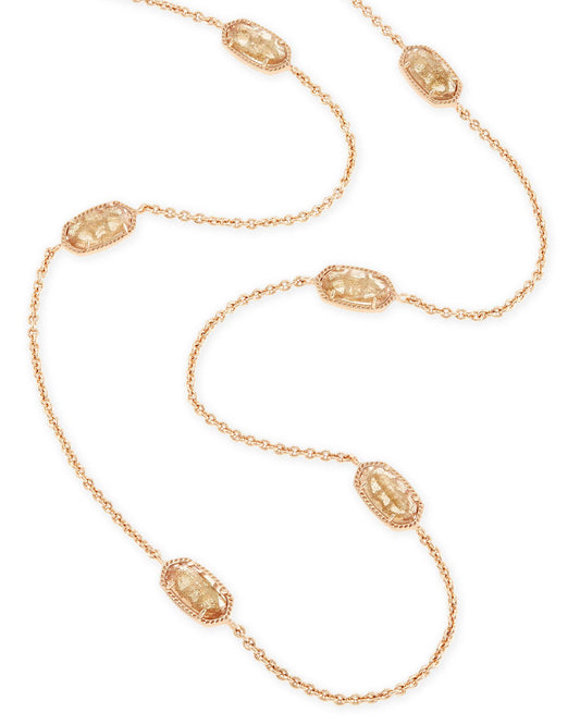013515 Kellie Rose Gold Dusted Necklac - She Chester