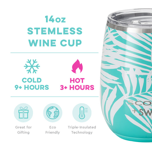 SCOUT Miami Nice Stemless Wine Cup (14oz)