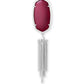 Rayne RHOD/Maroon Jade Necklace