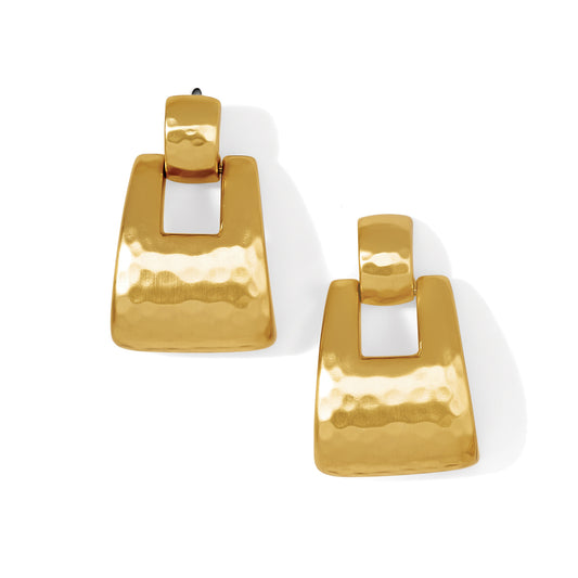 Dauphin Gold Post Earrings - JE6952