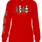 Cow & Cheetah Print Santa Long Sleeve -