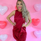 With The Wind Red Dress -