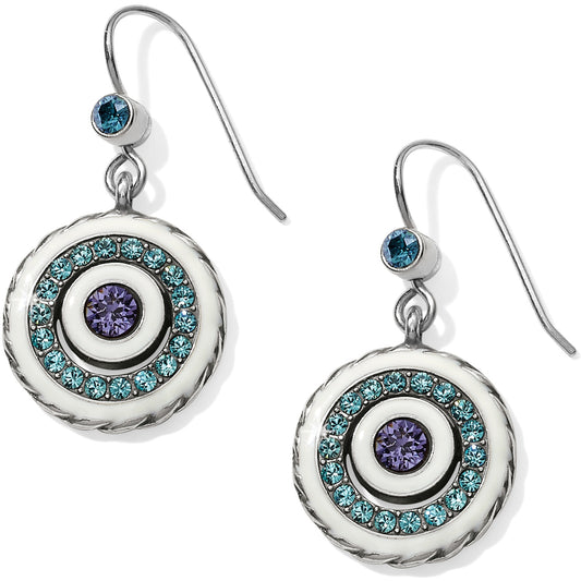 Halo Light French Wire Earrings