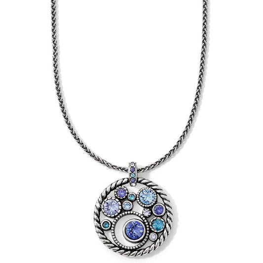 Sil/Tanz Halo Necklace JN9052