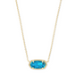 Elisa Gold Bronze Turq