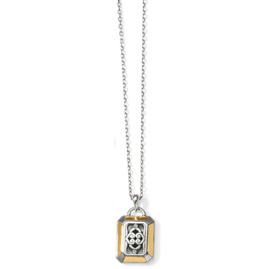 Intrigue Regal Necklace Two Tone