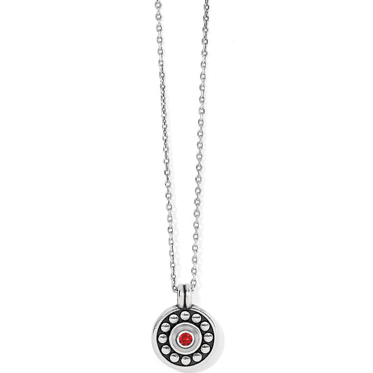 Pebble Lt Siam Necklace