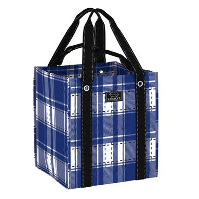 Baguette Market Tote - Tartan Sheen